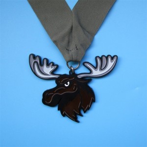 Huy chương đúc hợp kim kẽm Thiết kế huy chương hợp kim thể thao của riêng bạn với Huy chương dây buộc