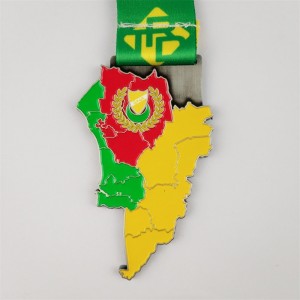 Thiết kế logo của riêng bạn trống giải thưởng kim loại 3D ODM Gold Bạc và Huy chương đồng