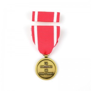 Medalla Medallion Die Cast Metal Huy chương 3D Huy chương Huy chương Huy chương Danh dự với Ribbon